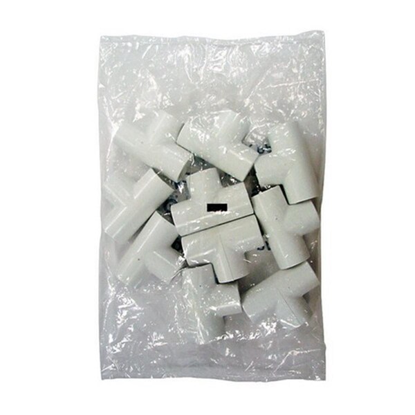 Charlotte Pipe And Foundry PVC02400C0600HA 0.5 x 0.5 x 0.5 in. White Schedule 40 PVC Tee 4404760 - main